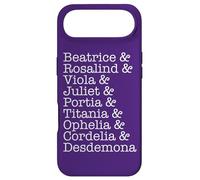 Rosalind & Ophelia & Portia Cordelia Shakespeare Femmes Meme Coque pour iPhone Air