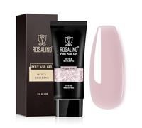 ROSALIND Poligel pour Extension d’ongle Rose-pâle 80ml Vernis Gel | UV LED Quick Construction Ongle Gel, Poly Nail Gel Pour Professionnel et Salon de Manucure, Cadeau Pour les Amateurs
