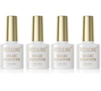 ROSALIND Vernis Semi Permanent Magic Remover 2 Pièces,dissolvant de Vernis à Ongles en Gel Pour un Retrait Rapide,Remover Gel UV Nail Polish Cleaner (Lot de 2)