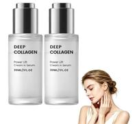 Rosalivia Sérum Collagène Profond Coreen,Sérum Nuit Anti-Rides Raffermissant à L'acide Hyaluronique,Volufiline Serum Repulpant Collagène,Tenseur Hydratant Affine Les Pores,Pour Tous Types De Peau (2)