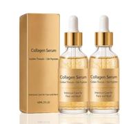 Rosalivia Serum Coreen,Sérum Coréen à Effet Liftant Dès La Première Application,Collagène Et Peptides De Soie,Silence Paris Serum Coreen,Soin Hydratant Anti-âge Pour Le Visage,Skincare Coréenne，2PC