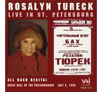 Rosalyn Tureck in St. Petersburg-Bach Recital