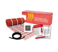 Rosani by Magnum Tapis Kit de chauffage au sol électrique - 750 Watts - 5 m² - avec thermostat Wifi blanc 281015