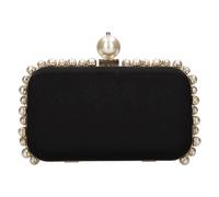 Rosantica - Clio Pearl Satin Bag - Femme - Sacs - Noir - Taille: ONE Size
