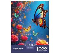 Rose 1000 Pièces Love Flower Puzzle Adulte Un Puzzle Difficile Jeu De Puzzle Pour Toute La Famille Divertissement Puzzles Classiques Pour Adultes Et Enfants À Partir De Activité Familiale Parfaite Déc
