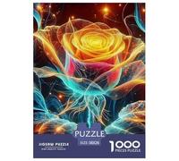 Rose 1000 Pièces Romantic Theme Puzzle Adulte Un Puzzle Difficile Jeu Éducatif Défi Jouets Divertissement Puzzles Classiques Pour Adultes Et Enfants À Partir De Jeu De Puzzle Pour Toute La Famille Déc