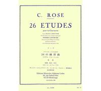 ROSE - 26 Etudes pour la Clarinette d'après Mazas et Kreutzer