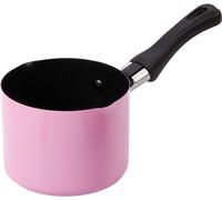 Rose Acier au Carbone Bol de Chocolat Fondoir Poignée Longue Chauffe Lait Outils de Cuisson Beurre fondu Fromage Caramel