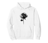 Rose Alt Esthétique Grunge Gothique Sorcellerie Goth Sweat à Capuche