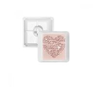 Rose Blanc en Forme de cœur Saint Valentin PBT Keycaps pour Clavier mécanique Blanc OEM sans Marquage d'impression R3 Multicolore