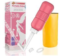 Rose Bouteille de bidet 450 ml ,Bidet de voyage portable - Pulvérisateur de bidet personnel pour le lavage des cul des enfants, nettoyage des femmes enceintes, nettoyage post-partum