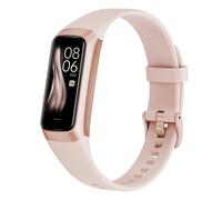(Rose) Bracelet intelligent C60 1,1 pouces HD mesure de la température corporelle pour hommes et femmes