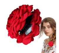 Rose Claw Clip Non Slip Strong Hold Floral Hair Decor