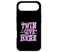 Rose Color Chin Up Twin Pink Graphic Coque pour iPhone Air