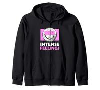 Rose Color Intense Feelings Pink Graphic Sweat à Capuche