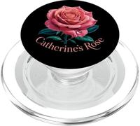Rose corail Catherine Kate Princesse de Galles Botanique PopSockets PopGrip pour MagSafe