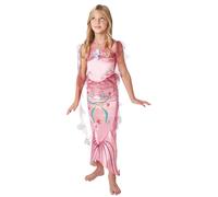 Rose Costume Sirène Filles Ariel Monde Livre Jour Costume Déguisement Enfants