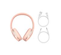 (Rose) D02 Pro Casque sans fil Écouteurs Bluetooth 5.3 Casque pliable Casque de sport supra-auriculaire Écouteurs