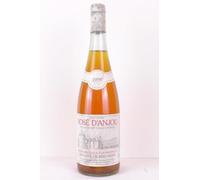 rosé d'anjou domaine de bois mozé rosé moelleux 1990 - loire - anjou