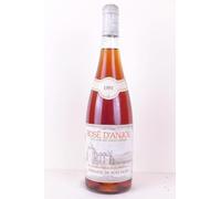 rosé d'anjou domaine de bois mozé rosé moelleux 1991 - loire - anjou