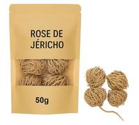 Rose de Jéricho 50 g - Chajarat Mariam Naturelle | Fleur de Résurrection du Sahara | Fertilité, Renaissance & Purification Énergétique | 100% Authentique