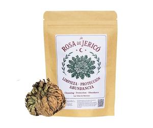 Rose de Jéricho, plante naturelle de résurrection, pour prospérité et protection, avec instructions et prière (1 rose)