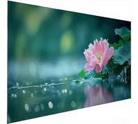 rose Diamond Painting, Les plantes Diamond Painting Adulte Enfant, Activité Manuelle Adulte Débutant, Mosaique Loisir Creatif, Point De Croix Cristal Diamond, Murale Maison Décoration 55x110cm W-595