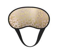Rose doré métallisé acier effet léopard,Masques de sommeil occultants, cache-yeux couvrants, masques de sommeil anti-lumière