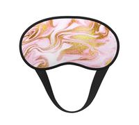 Rose doré scintillant,Masques de sommeil occultants, cache-yeux couvrants, masques de sommeil anti-lumière