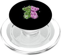 Rose et vert Stay On My Good Side Graphique vert et rose PopSockets PopGrip pour MagSafe