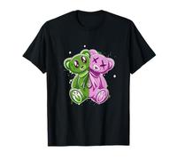 Rose et vert Stay On My Good Side Graphique vert et rose T-Shirt