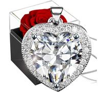 Rose Eternelle,Fleurs préservées,Rose Conservée Rouge fête des Valentine Noë Fête des Grand-Mères Fête des Mères Jour de Noël Fiançailles Mariage Thanksgiving Amies Épouse Cadeau