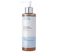 The Organic Pharmacy Gel nettoyant visage rose 200 ml - Nettoie et rafraîchit, protège la barrière cutanée, cynorrhodon, géranium rose, calendula et aloe, bio 11 %, naturel 91 %
