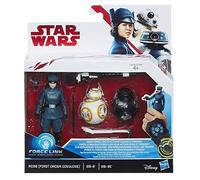 ROSE FIRST ORDER DISGUISE BB8 AND BB9 STAR WARS FORCE LINK ACTION FIGURE 3 PACK