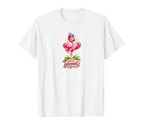 Rose Flamingo Balance Vibes 4.0 T-Shirt