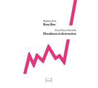 Rose flou / Décadence et destruction - Matthieu Peck - Marcel Les Editions - broché - Nouvelles
