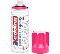 Rose Fluorescent Mat-200 Ml-Peinture Acrylique Pour Peindre Ou Décorer Verre,Métal,Bois,Céramique,Plastique,Toile-Peinture Acrylique En Aérosol