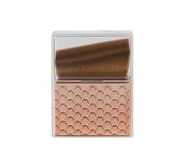 (rose gold) Angled Cosmetic Brush Make Up Brush V Shaped Nails Art Brush Nails Brush Contours Brush Highlighter Brush for Woman