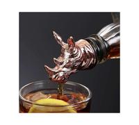 (Rose Golden Rhinoceros)Jagermeister Wine Pourer Zinc Alloy Wine Stopper Drinks Bar Tools Deer Elk 24 types