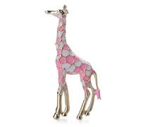 Rose Goutte Dhuile Girafe Broche Alliage Décoration Clip Collier Pin Bijoux Badge Corsage Vêtements Accessoires Unisexe Manteau Pull Veste Dhiver Pin Pendentif 1 Pcs Stable Qualité