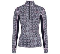 Kari Traa - Rose Half Zip - Sous-vêtement mérinos femme Royal - M