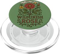 Rose Irlandaise Sauvage Irlande Roses Art PopSockets PopGrip pour MagSafe