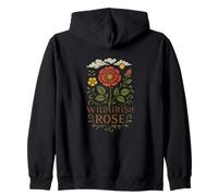 Rose Irlandaise Sauvage Irlande Roses Art Sweat à Capuche