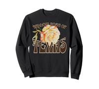 Rose Jaune de Texas Aquarelle Rose Sweatshirt