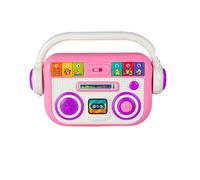 Rose Jouet éducatif bébé lecteur musique histoires machine karaoké cartes interactif conte musical veilleuse early education