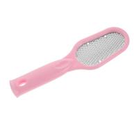 Rose Lime à Pieds Réutilisable, Portable, Acier Inoxydable | Design Ergonomique, Élimination des Callosités, pour Hommes et Personnes Âgées, Usage Facile au Quotidien