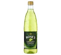 Rose Lime Juice Cordial - 2 x 1 litre