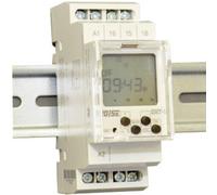 Rose LM SHT-1/UNI Interrupteur horaire pour rail programme quotidien, programme hebdomadaire, commutation aléatoire