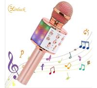 Rose Microphone karaoké Portable sans fil, haut-parleur professionnel, Bluetooth, livraison directe, WS858