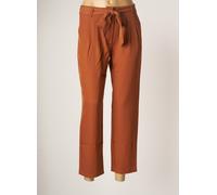 rose mon amour pantalons femme de couleur marron 40